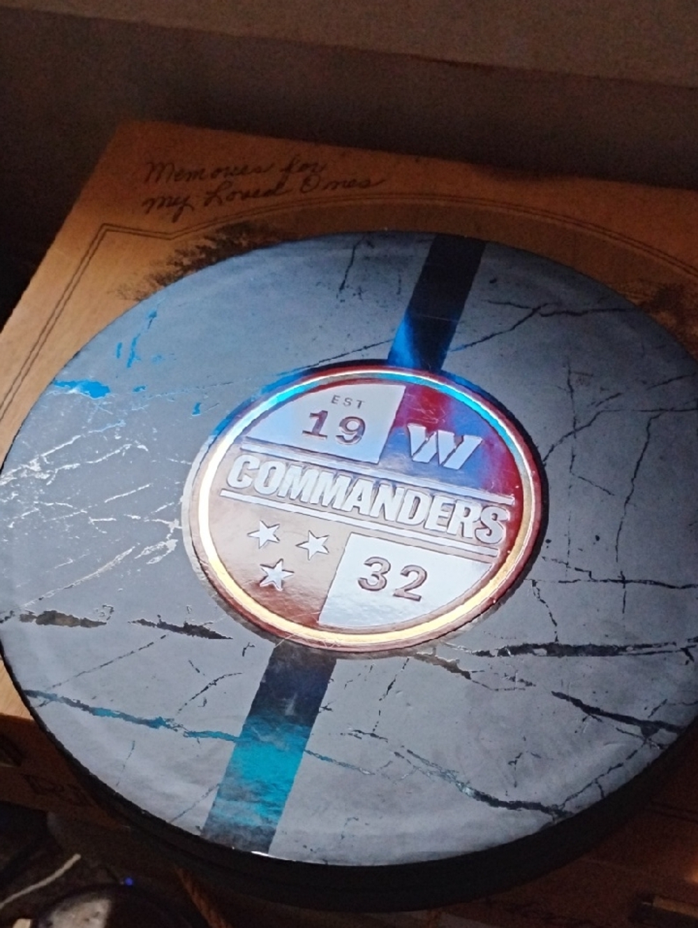 Washington Commanders 2025 Season Ticket Member Box with Golden Tickets&Rounds